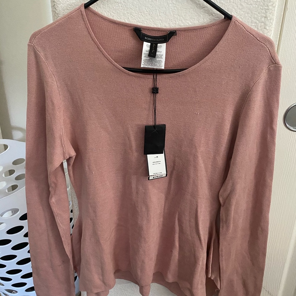 BCBG MaxAzria Peplum Top